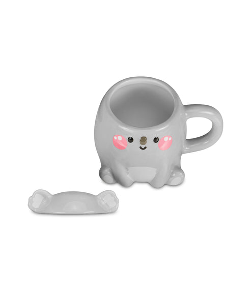 TAZZA IN CERAMICA con tappo KOALA