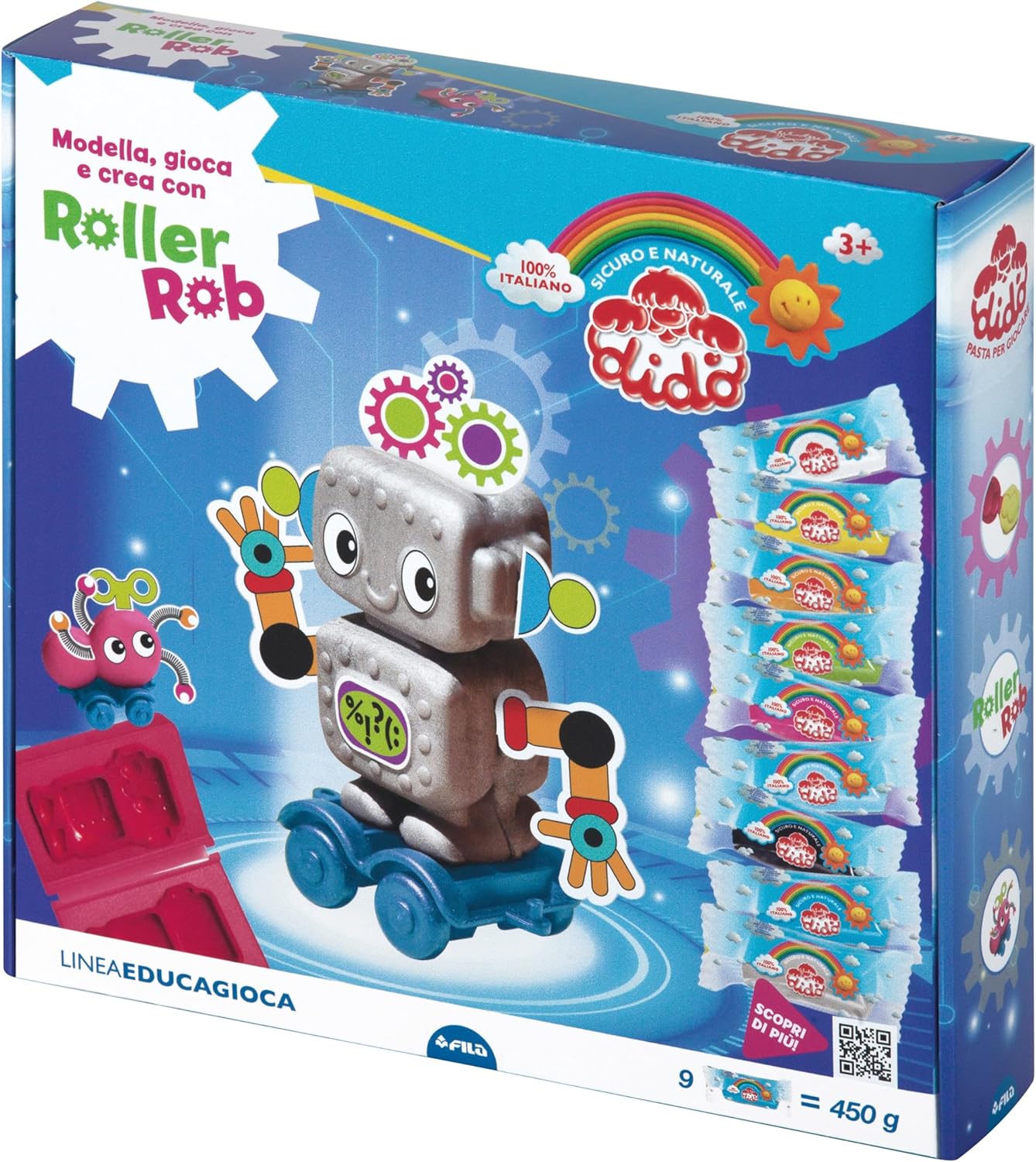 DIDO' Modella, Gioca e Crea con RollerRob