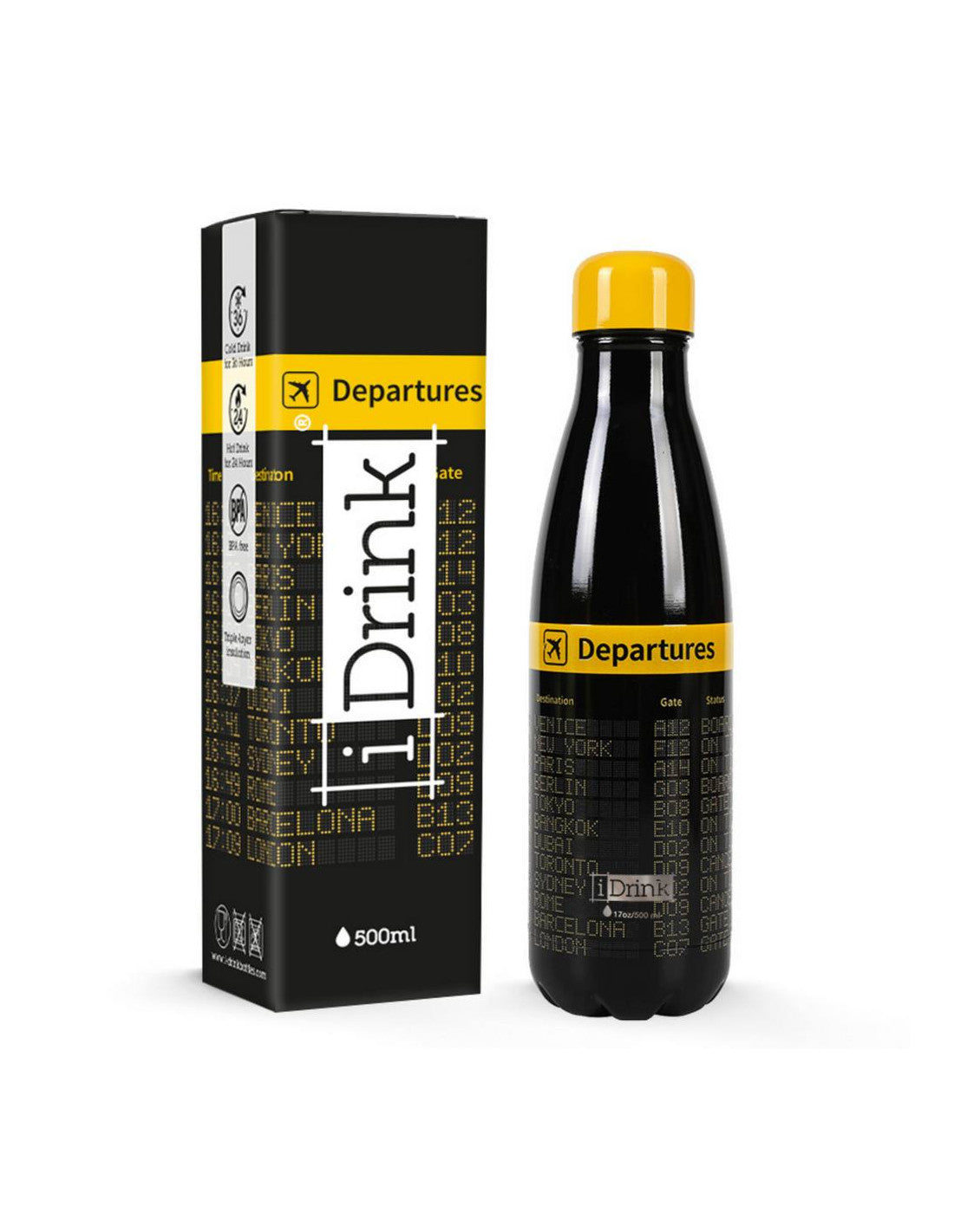 Borraccia 500ML Departures