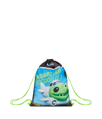 ITALIAN BRAINROT SAKKY BAG -BOMBARDIRO CROCODILO