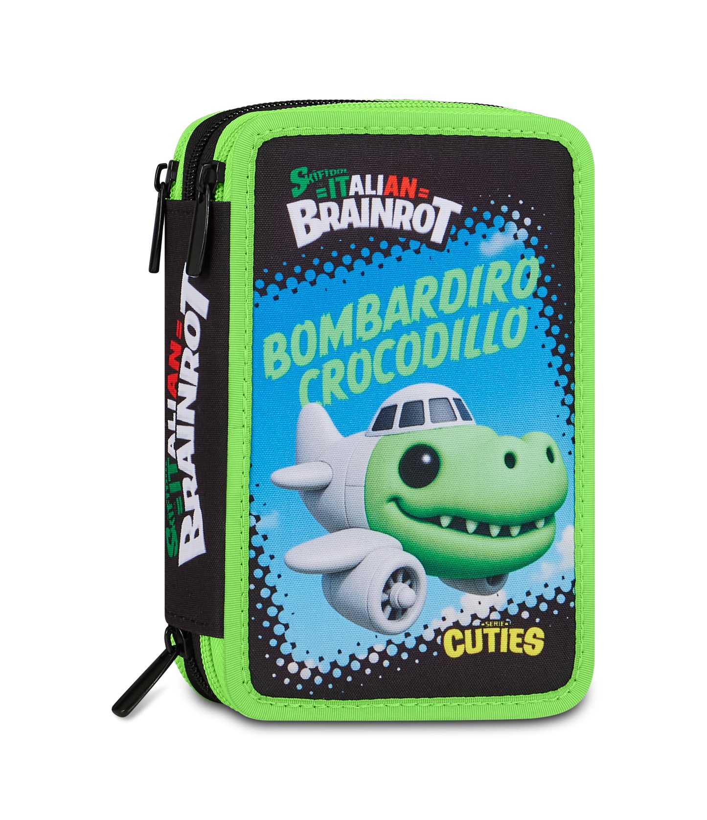 ASTUCCIO 3 ZIP - ITALIAN BRAINROT BOMBARDIRO CROCODILO  - Seven