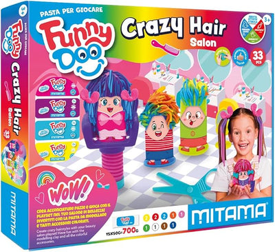 Pasta da modellare CRAZY HAIR  33pz