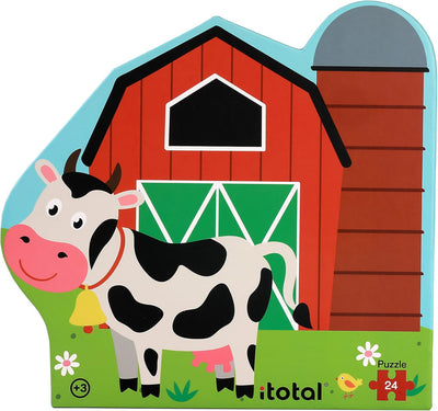 Scatola puzzle FARM  3+ 24pz