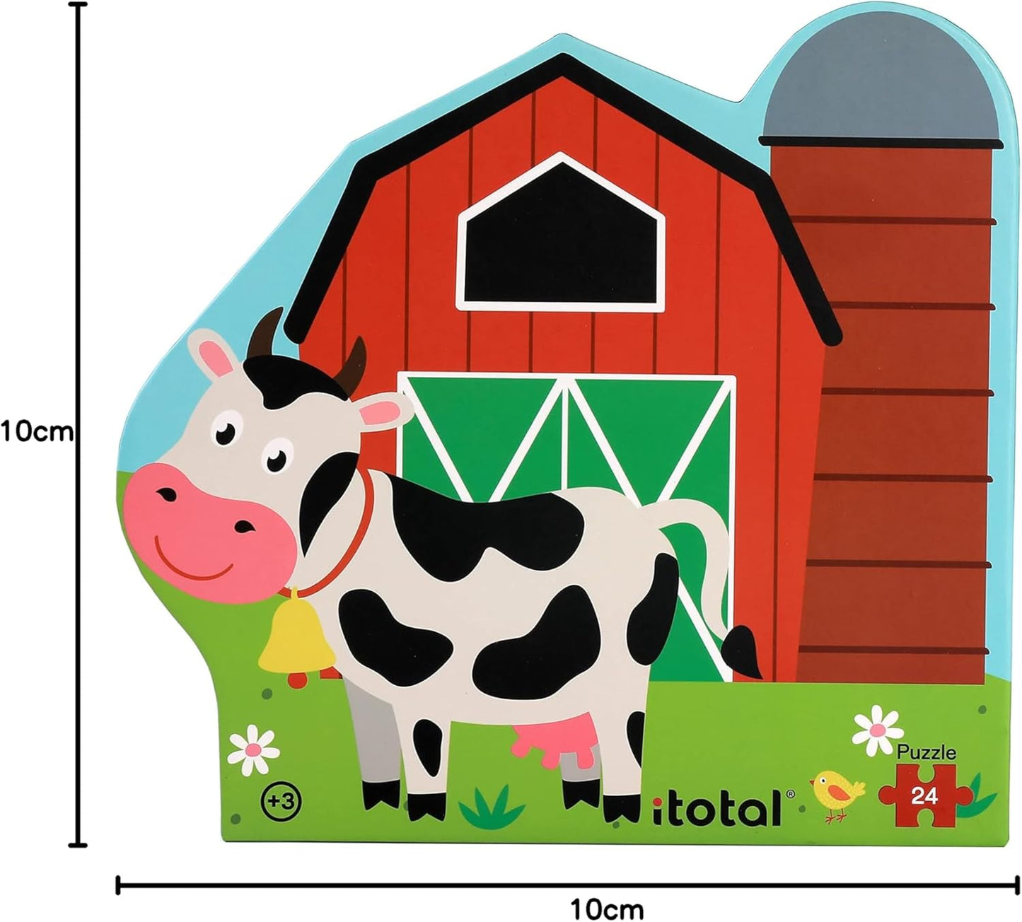 Scatola puzzle FARM  3+ 24pz