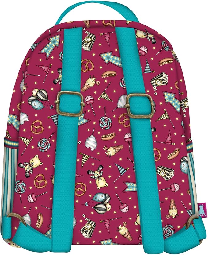 ZAINETTO SANTORO'S MINI MOCHILA GORJUSS™ FAIRGROUND "FIREWORKS"
