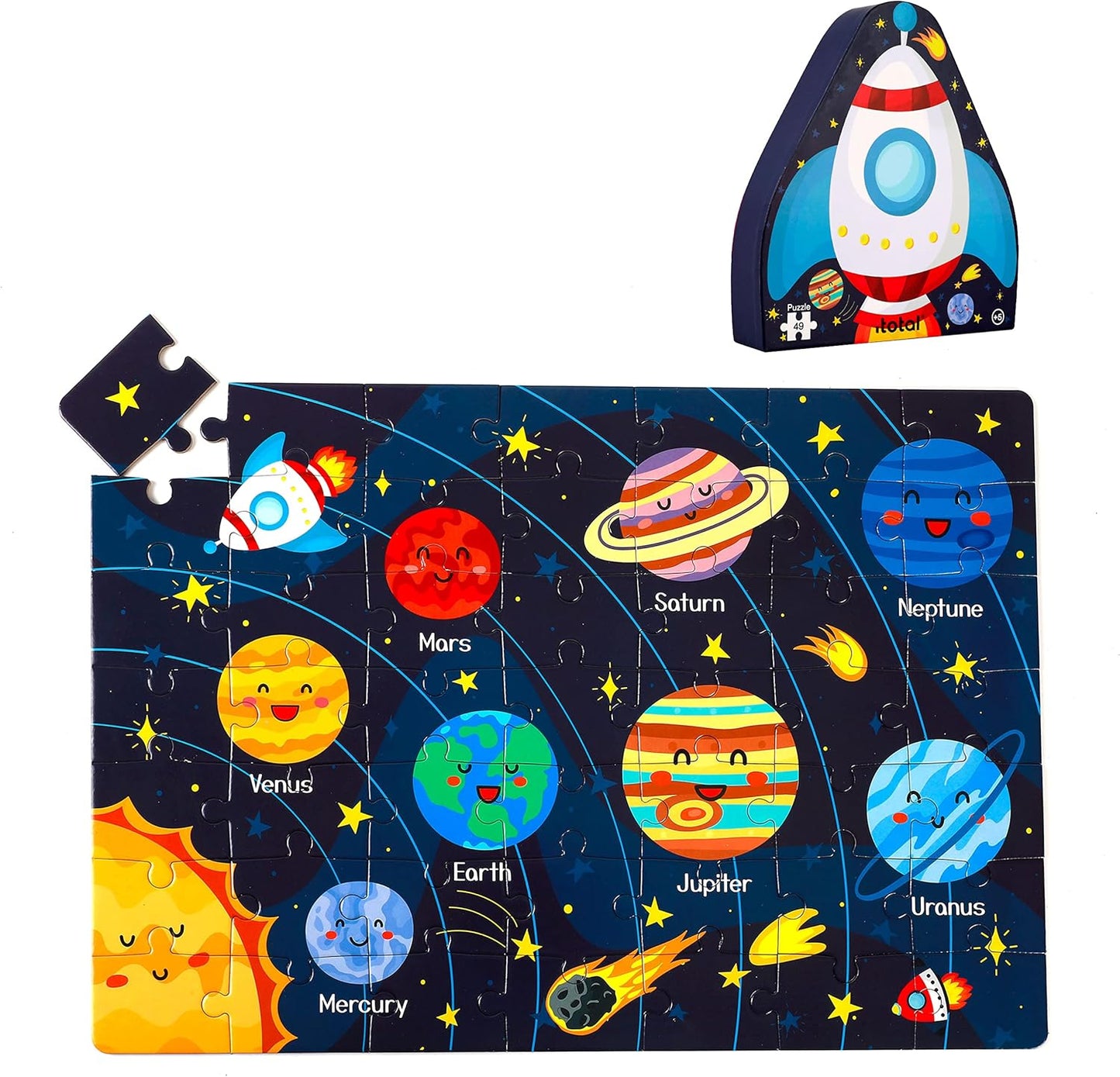 Scatola puzzle SPACE 5+ 49 pz