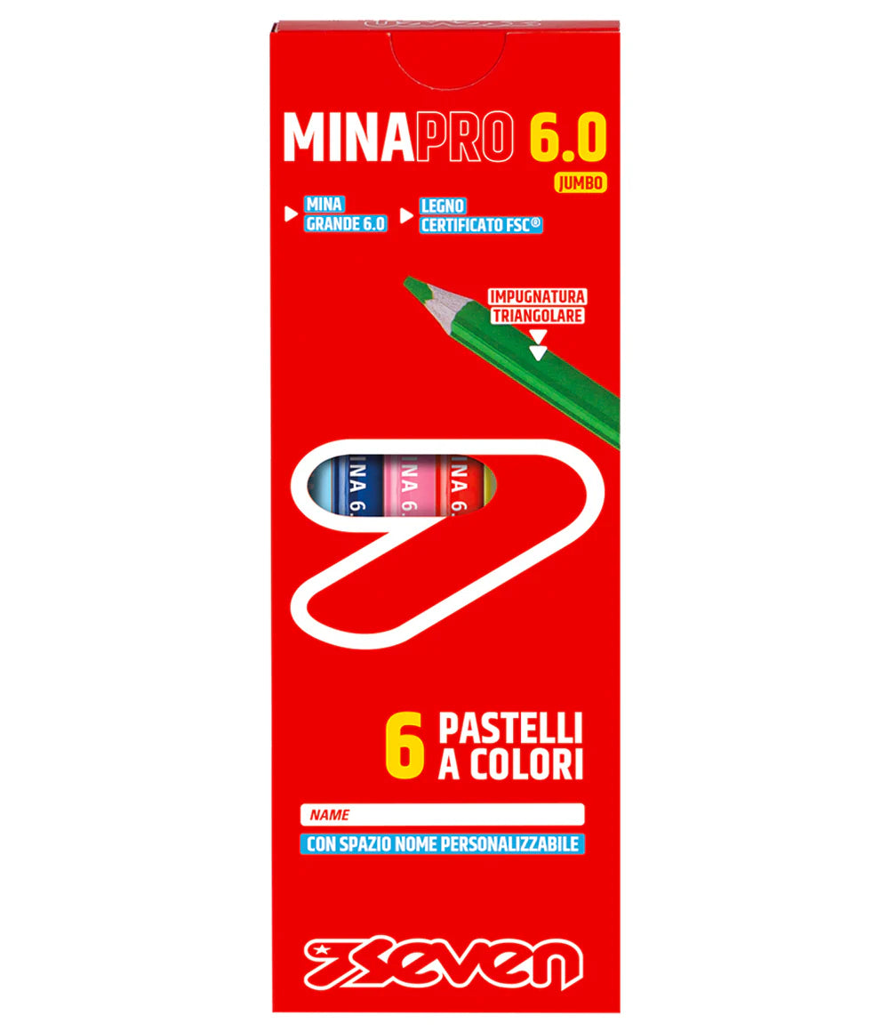 Pastelli a Colori Seven® Mina Pro 6.0