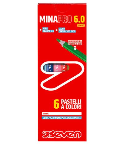 Pastelli a Colori Seven® Mina Pro 6.0