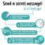 Legami Milano - Penna Gel Cancellabile Hippo "Hip Hippo Hooray!"