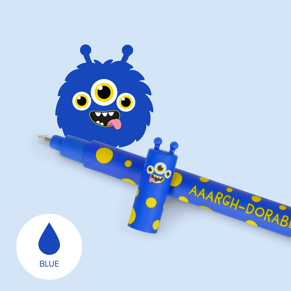 Legami Milano - Penna Gel Cancellabile - Monster