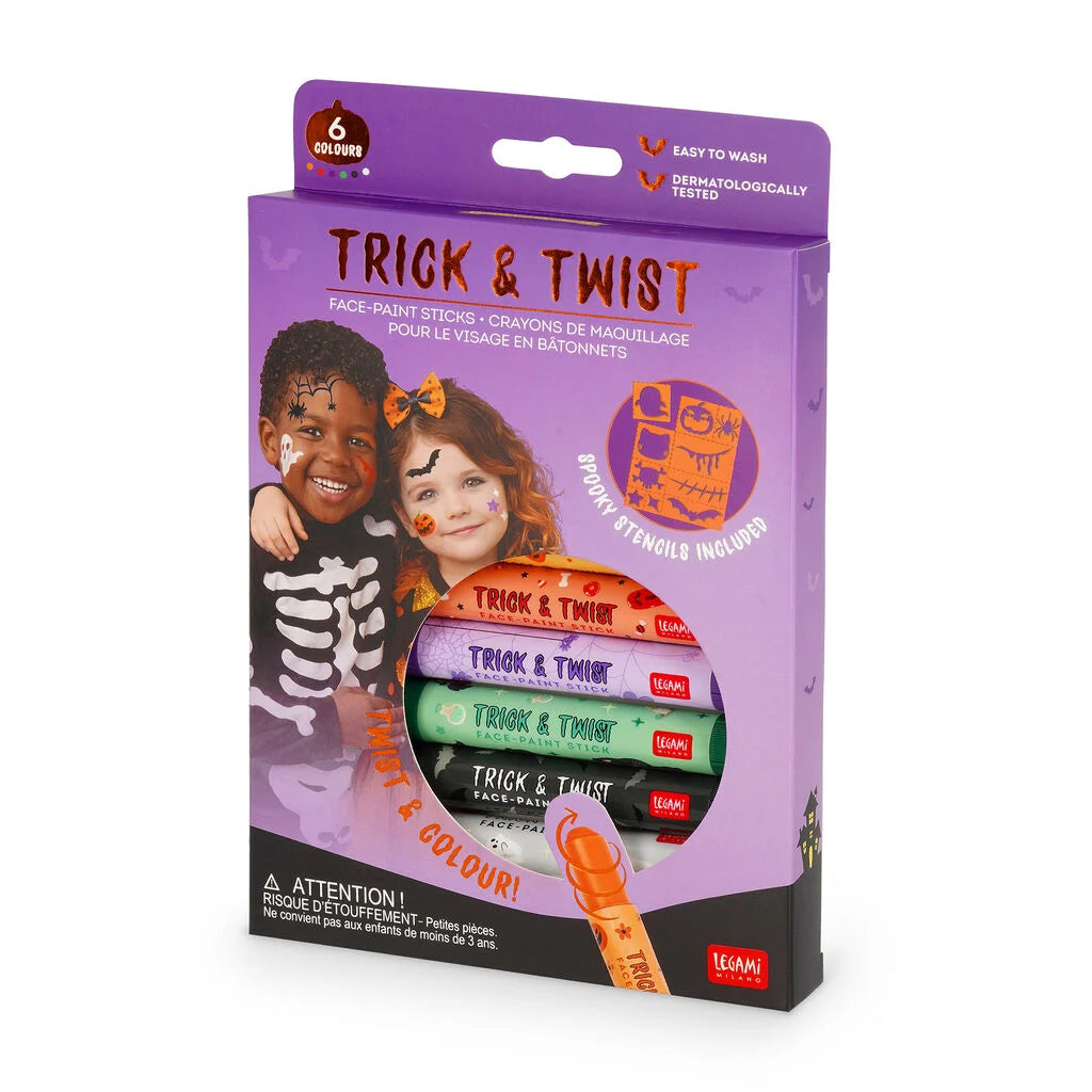 LEGAMI Set di 6 Trucchi Viso in Stick - Trick & Twist