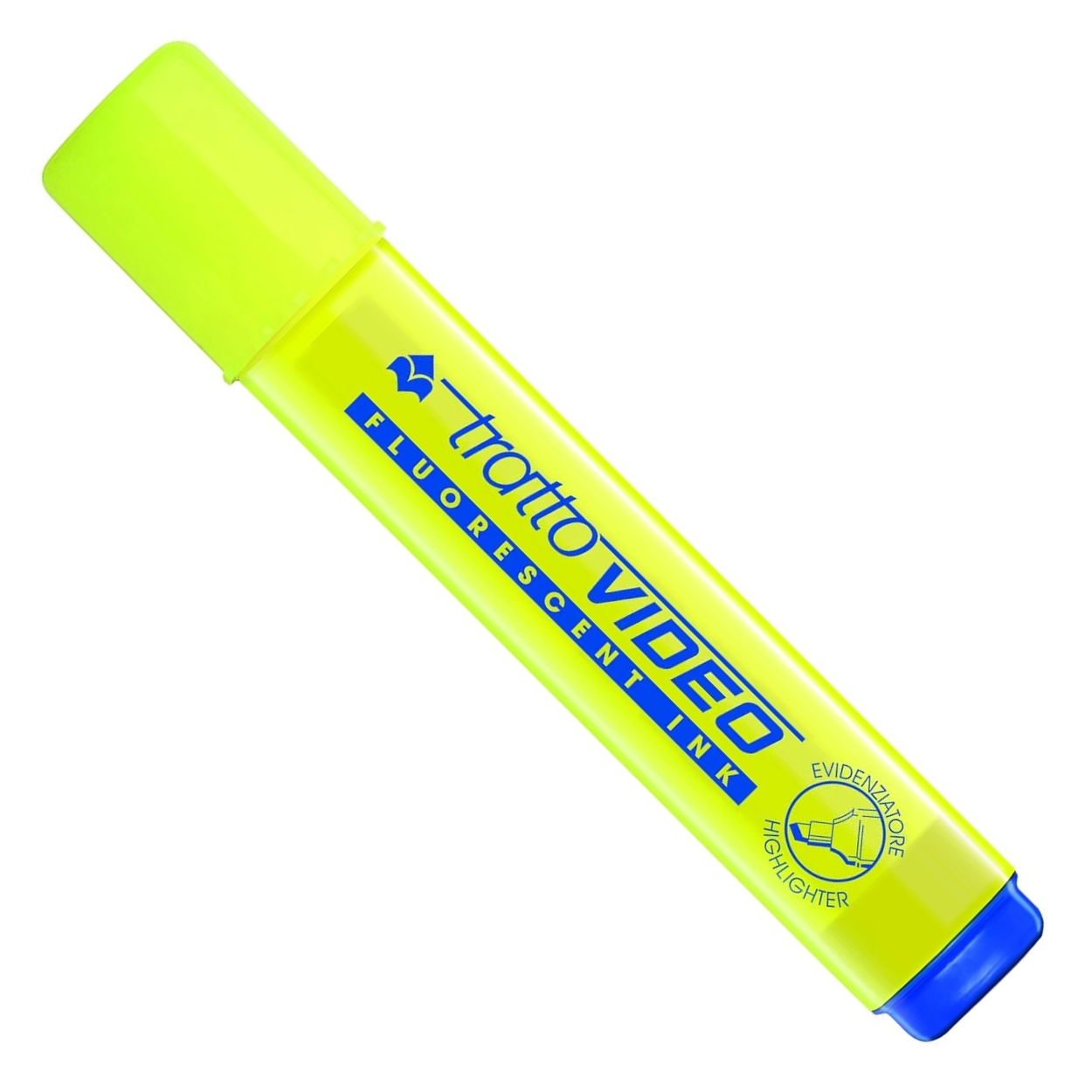 Evidenziatore Giallo fluorescente Tratto video