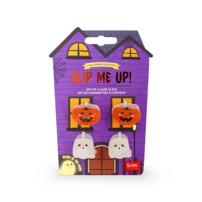 LEGAMI Set di 4 Mini Mollette per Capelli Halloween - Clip Me Up!