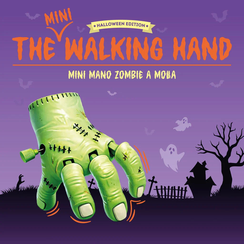 LEGAMI Mini Mano Zombie a Molla - The Mini Walking Hand
