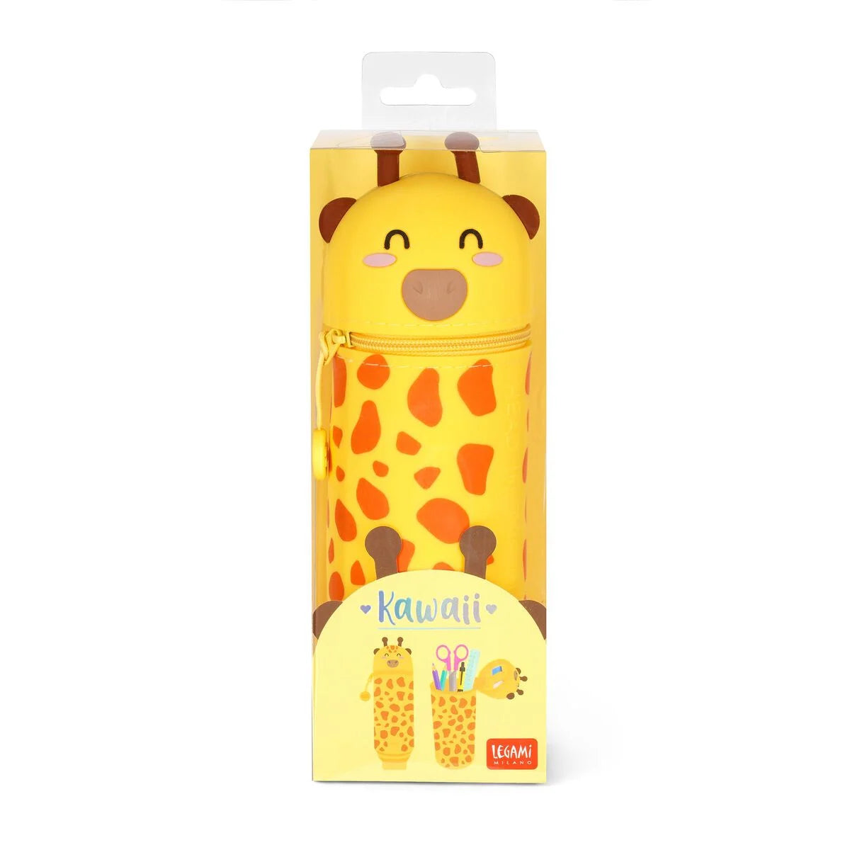 Astuccio 2-in-1 in Silicone Giraffe "Head In The Clouds"