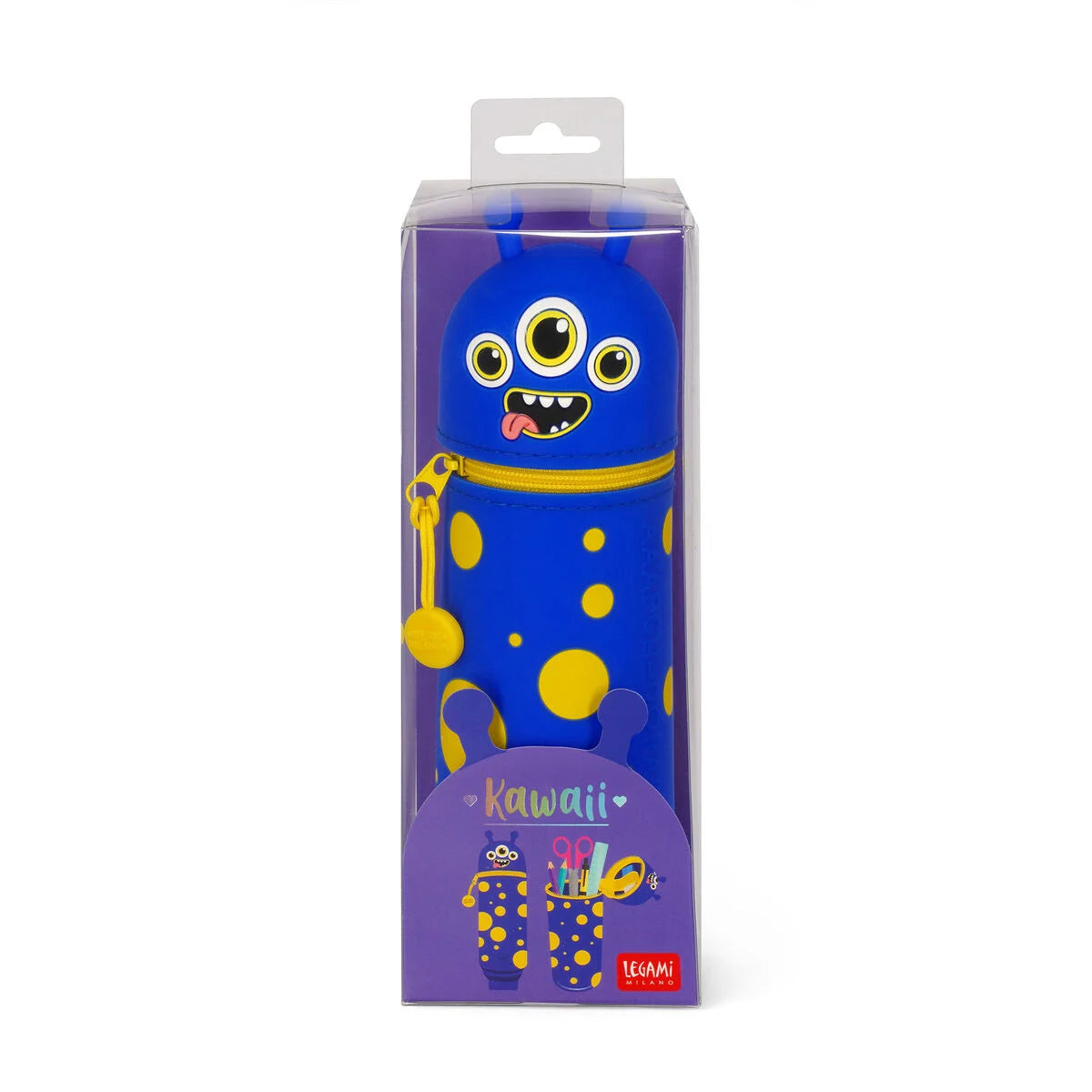 Astuccio 2-in-1 in Silicone Monster "Aaargh-dorable!"