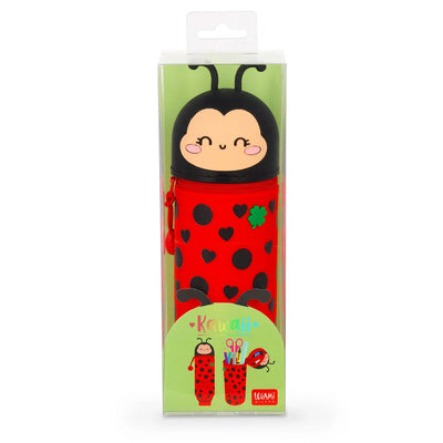 Astuccio 2-in-1 in Silicone Ladybug "Get Lucky" Legami Milano