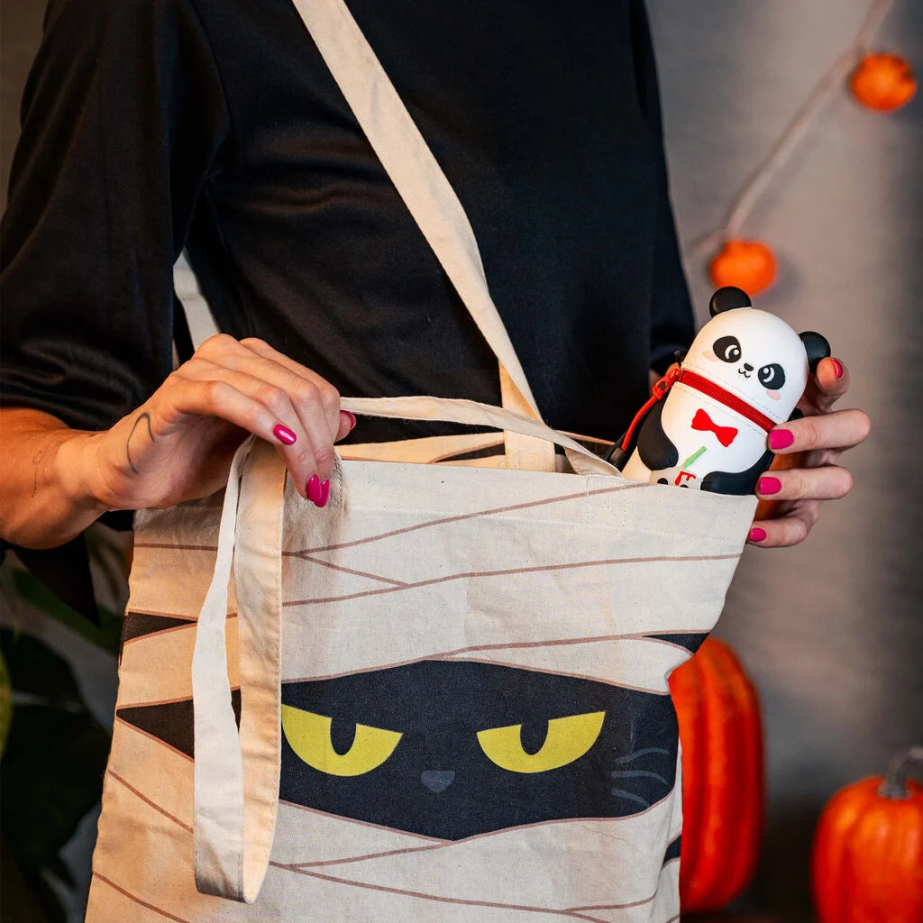 LEGAMI Astuccio 2-in-1 in Silicone Panda "Bam-Boo" Halloween - Kawaii