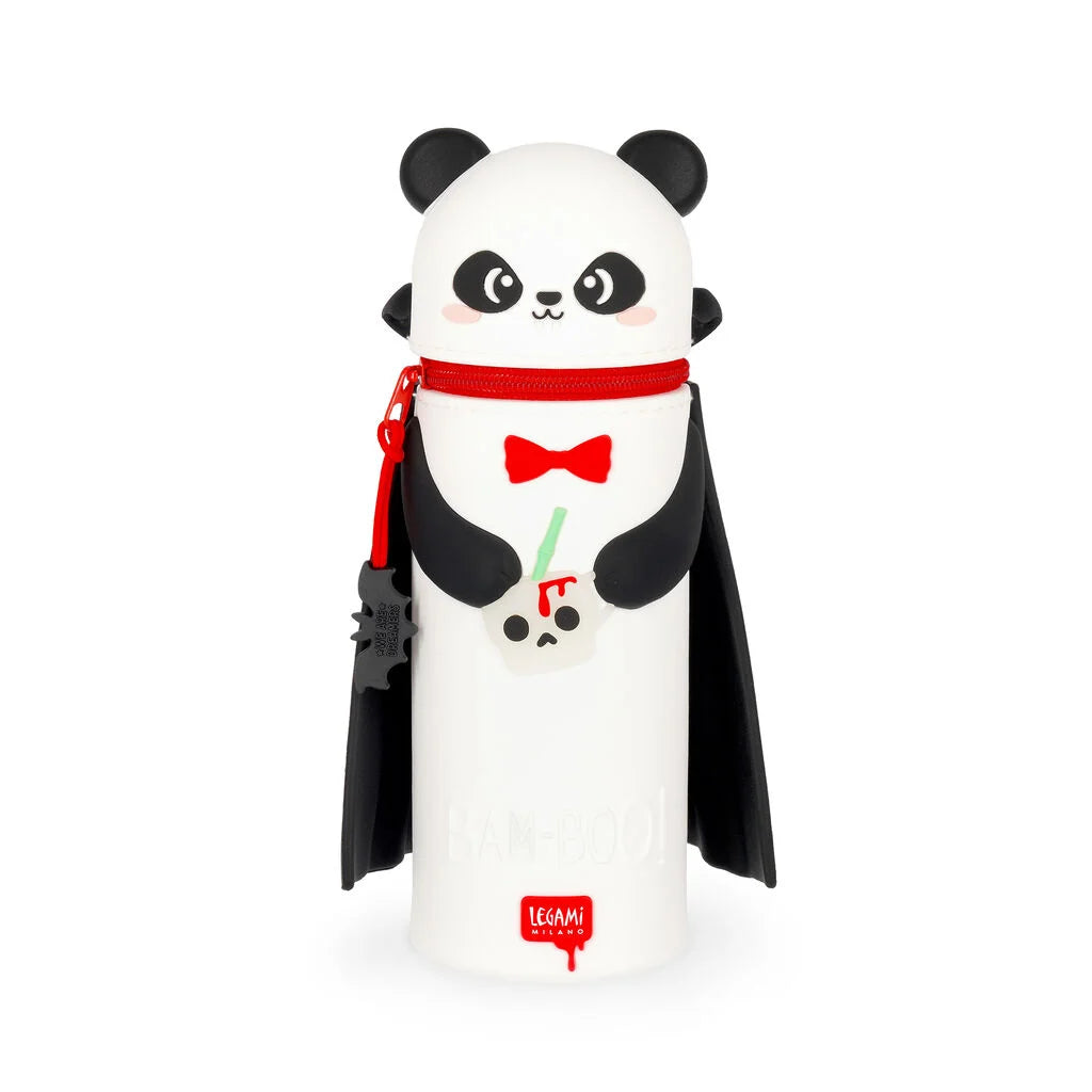 LEGAMI Astuccio 2-in-1 in Silicone Panda "Bam-Boo" Halloween - Kawaii