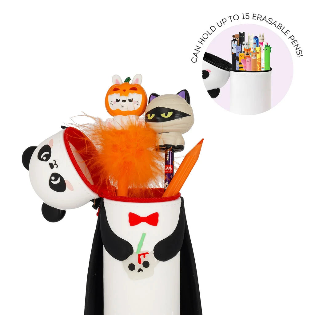 LEGAMI Astuccio 2-in-1 in Silicone Panda "Bam-Boo" Halloween - Kawaii