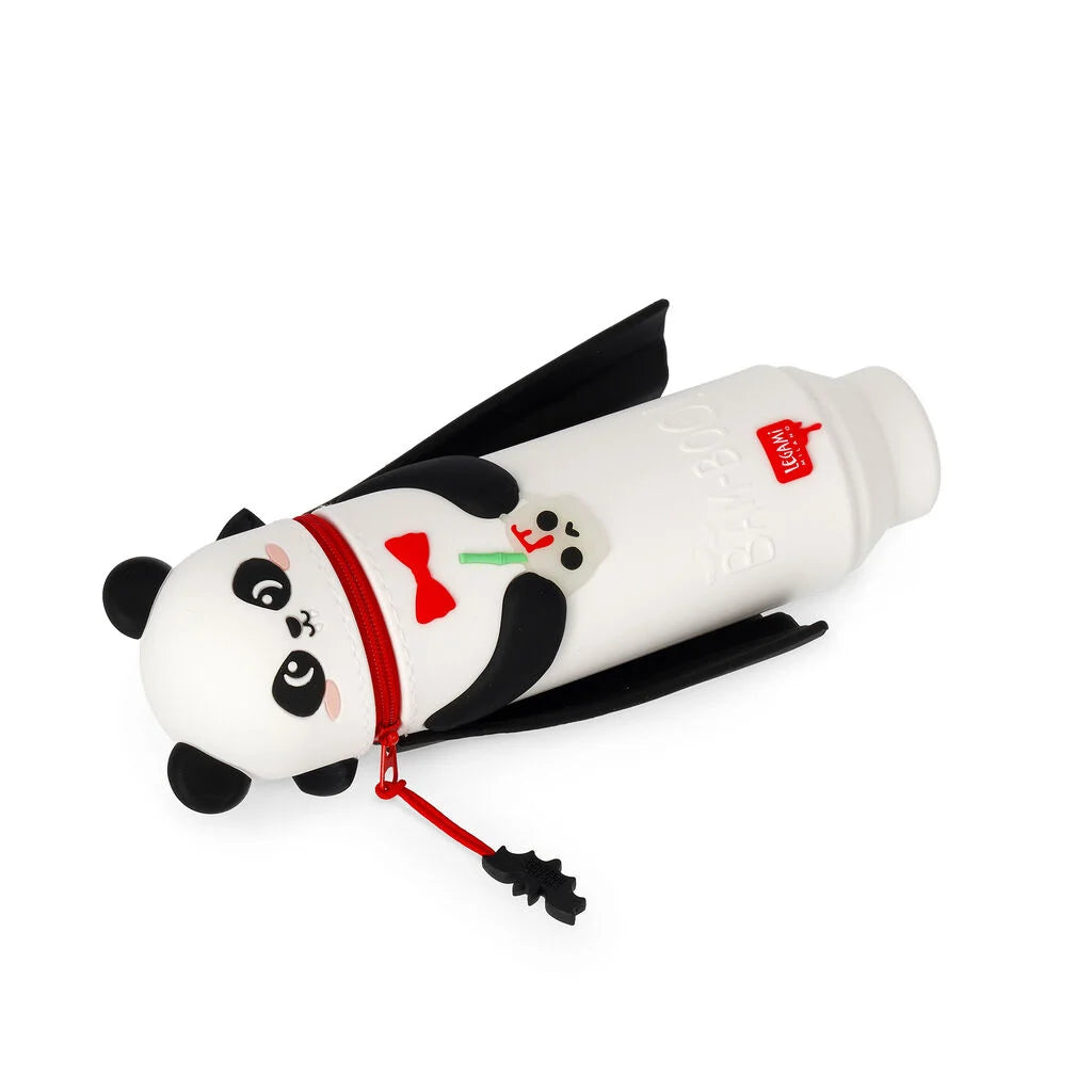 LEGAMI Astuccio 2-in-1 in Silicone Panda "Bam-Boo" Halloween - Kawaii
