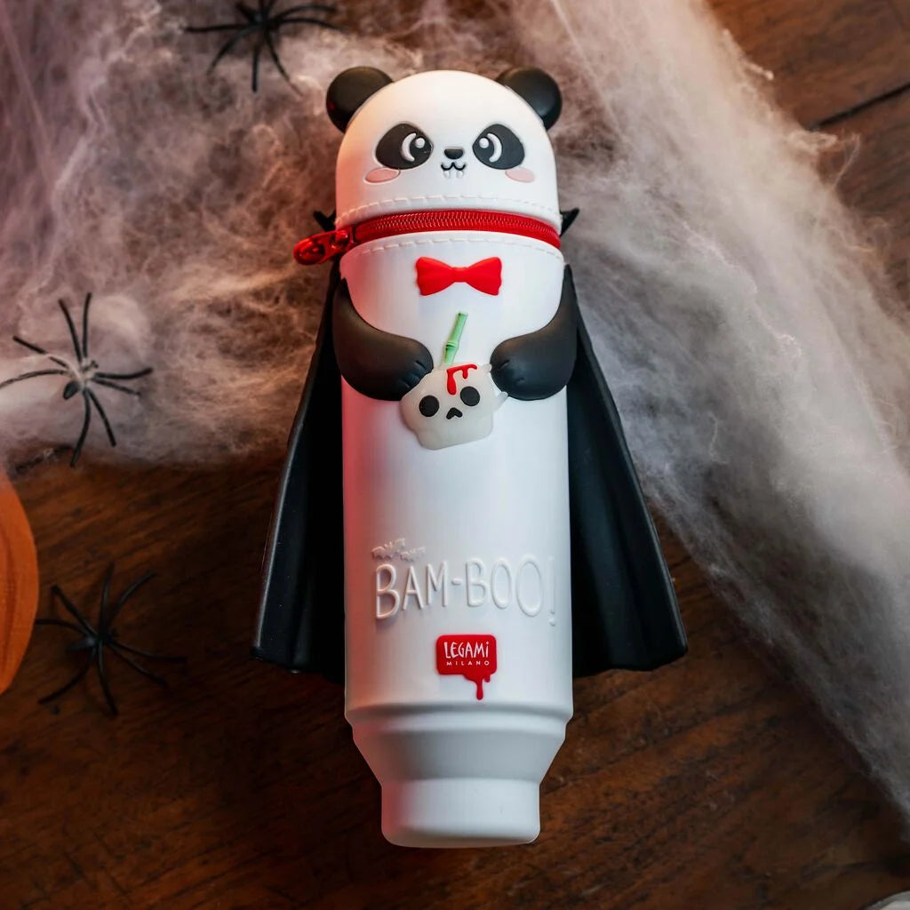 LEGAMI Astuccio 2-in-1 in Silicone Panda "Bam-Boo" Halloween - Kawaii