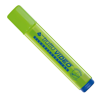 Evidenziatore Lime fluorescente Tratto video