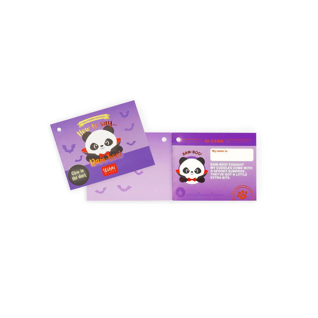 LEGAMI Peluche Panda "Bam-Boo" Halloween - Mini Super Soft!