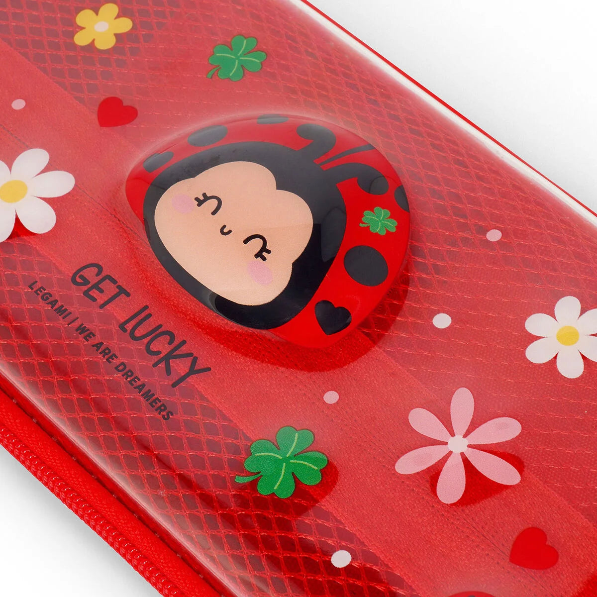 Astuccio Trasparente Rigido Ladybug - WonderWow