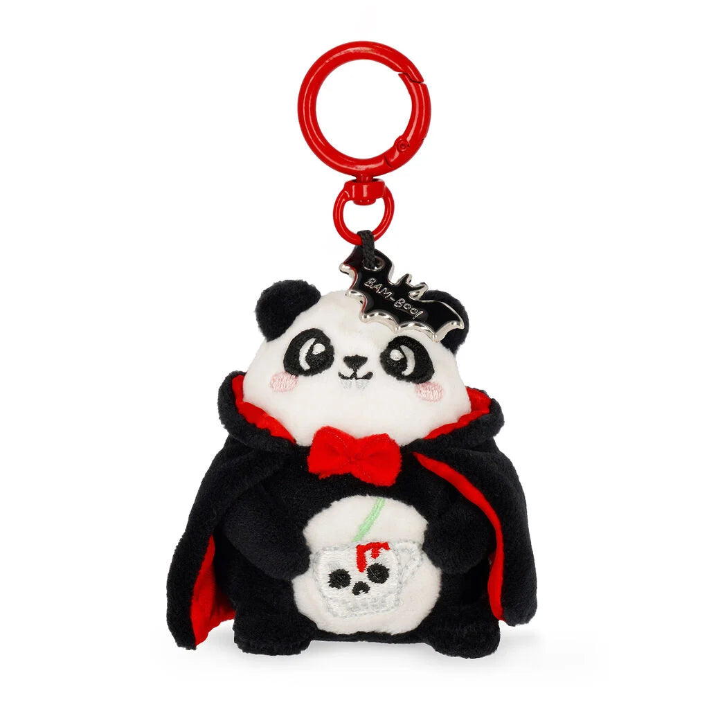 LEGAMI Portachiavi di Peluche Panda "Bam-Boo!" Halloween - Tiny Super Soft!