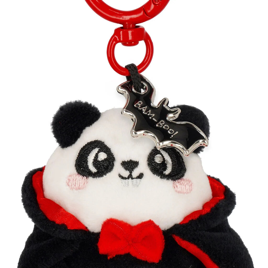 LEGAMI Portachiavi di Peluche Panda "Bam-Boo!" Halloween - Tiny Super Soft!