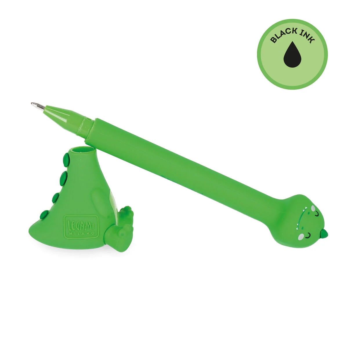 Legami Milano - Penna a Sfera Dino con Base- Stand-Ink Ovation