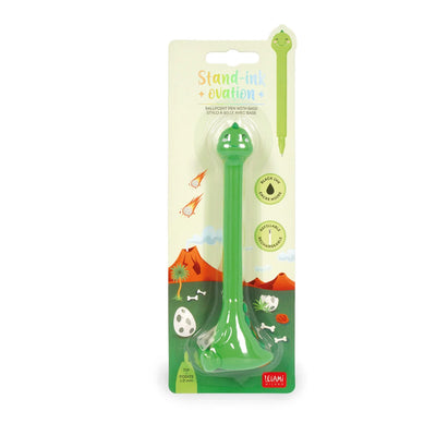 Legami Milano - Penna a Sfera Dino con Base- Stand-Ink Ovation