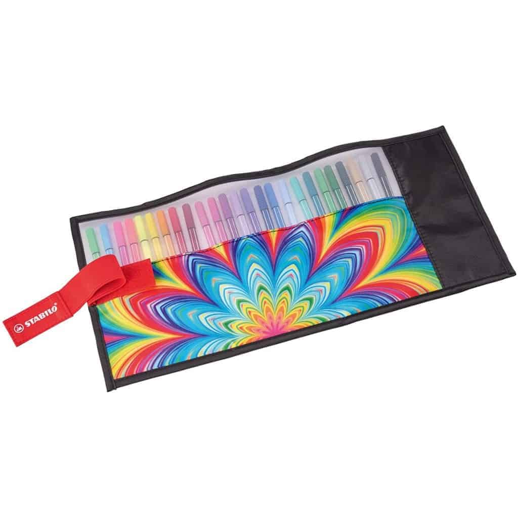 STABILO Pen 68 – Rollerset con 25 colori assortiti – ARTY Edition