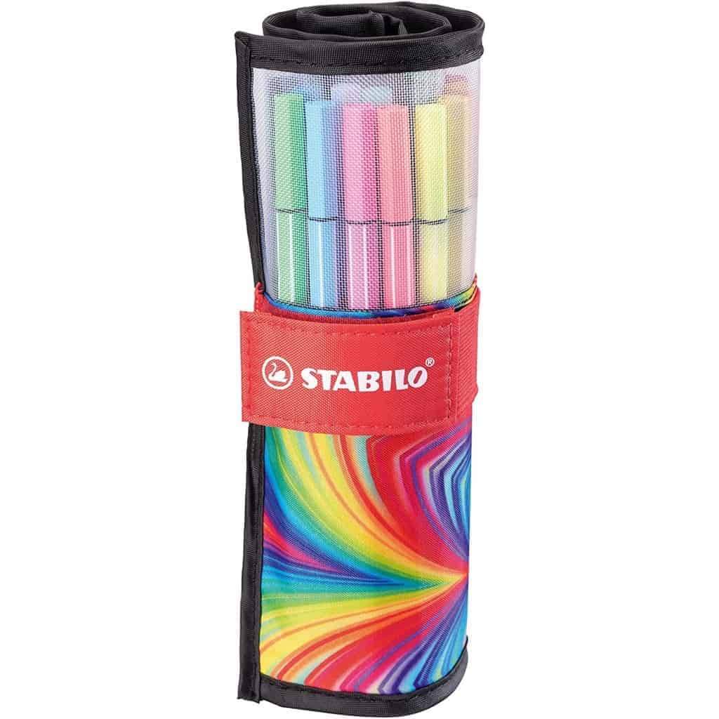 STABILO Pen 68 – Rollerset con 25 colori assortiti – ARTY Edition