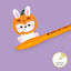 LEGAMI Penna a Sfera Luminosa - Pumpkin Bunny - Writing is Magic