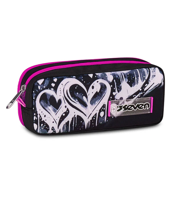 PORTAPENNE DOPPIO Seven® - PLUMPY LINE GIRL
