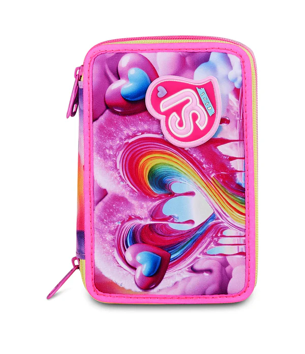 ASTUCCIO 3 ZIP - JOYFUL PINS GIRL