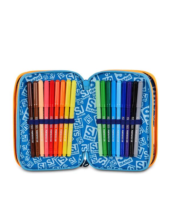 ASTUCCIO 3 ZIP - JOYFUL PINS BOY
