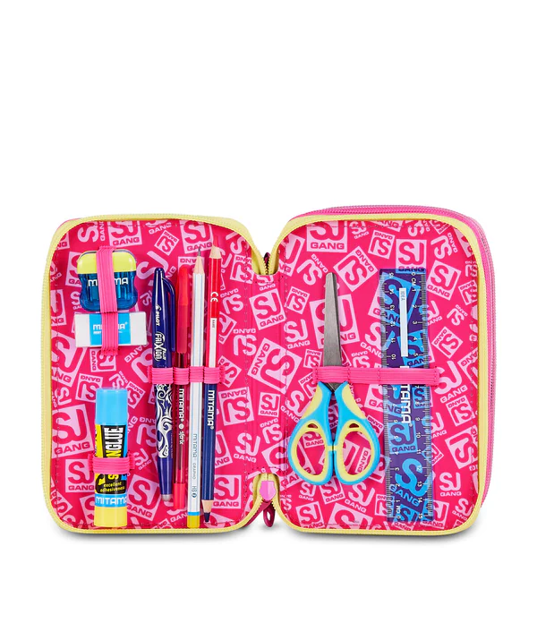ASTUCCIO 3 ZIP - JOYFUL PINS GIRL
