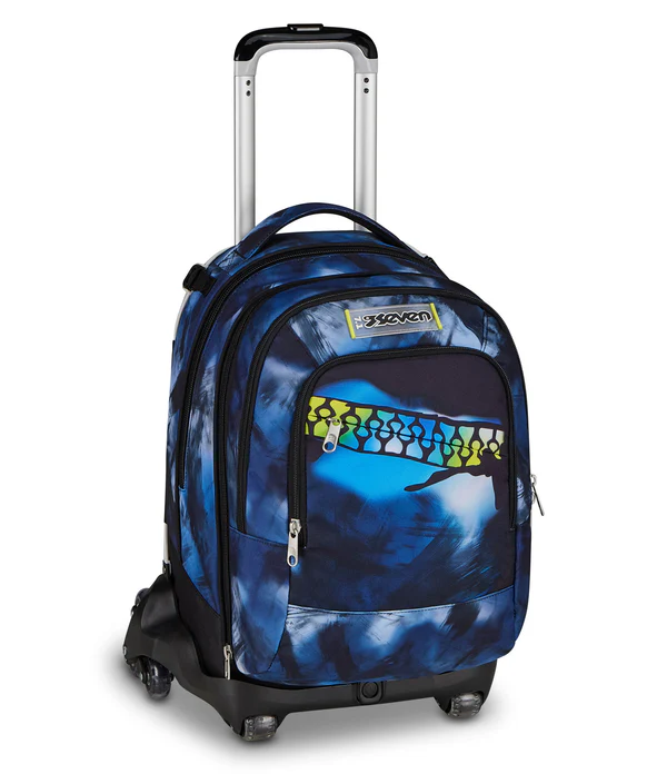 TROLLEY JACK Seven® 8 RUOTE DETACH - BLU FUSIO