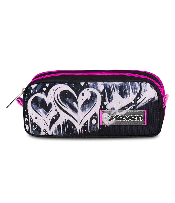 PORTAPENNE DOPPIO Seven® - PLUMPY LINE GIRL