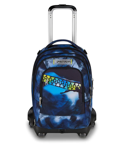 TROLLEY JACK Seven® 8 RUOTE DETACH - BLU FUSIO
