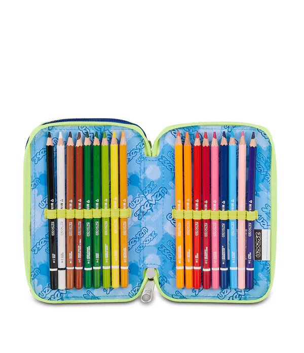 ASTUCCIO Seven® 3 ZIP - BLU FUSION