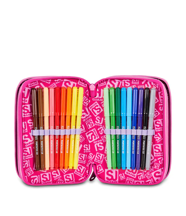 ASTUCCIO 3 ZIP - SOFT POUCH GIRL