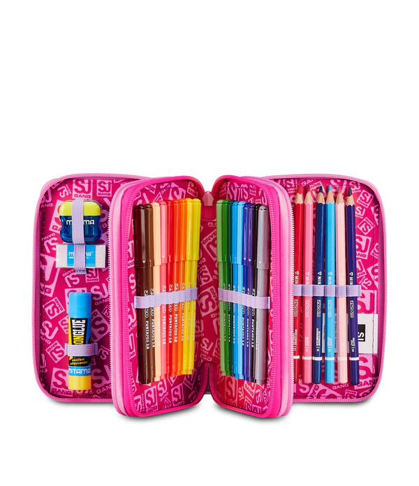 ASTUCCIO 3 ZIP - SOFT POUCH GIRL