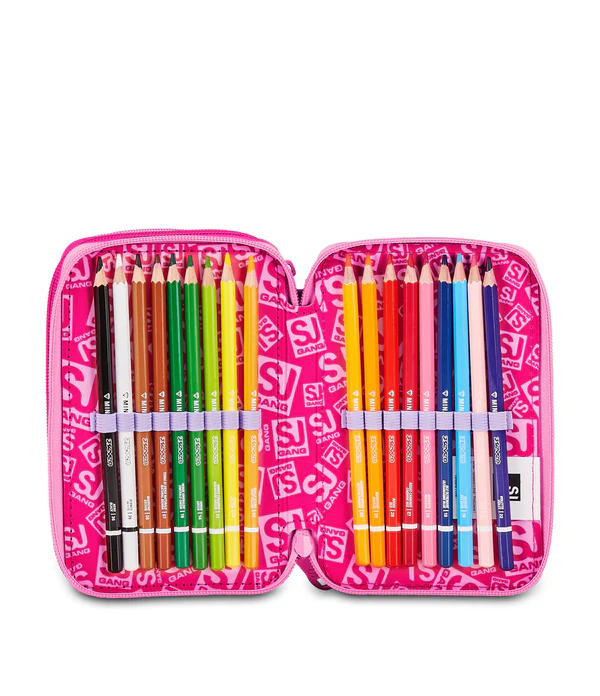 ASTUCCIO 3 ZIP - SOFT POUCH GIRL