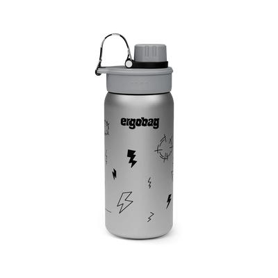 Stainless steel drinking bottle Ergobag THUNDERSTORM