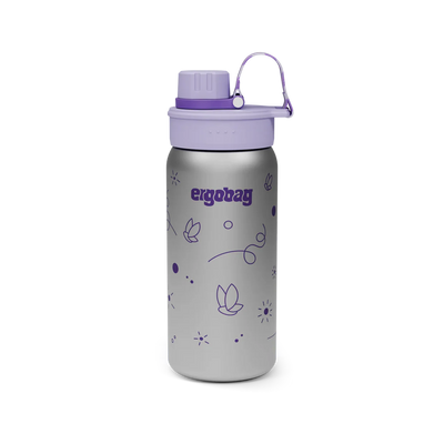 Stainless steel drinking bottle Ergobag BUTTERFLY