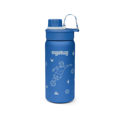 Stainless steel drinking bottle Ergobag SOCCER